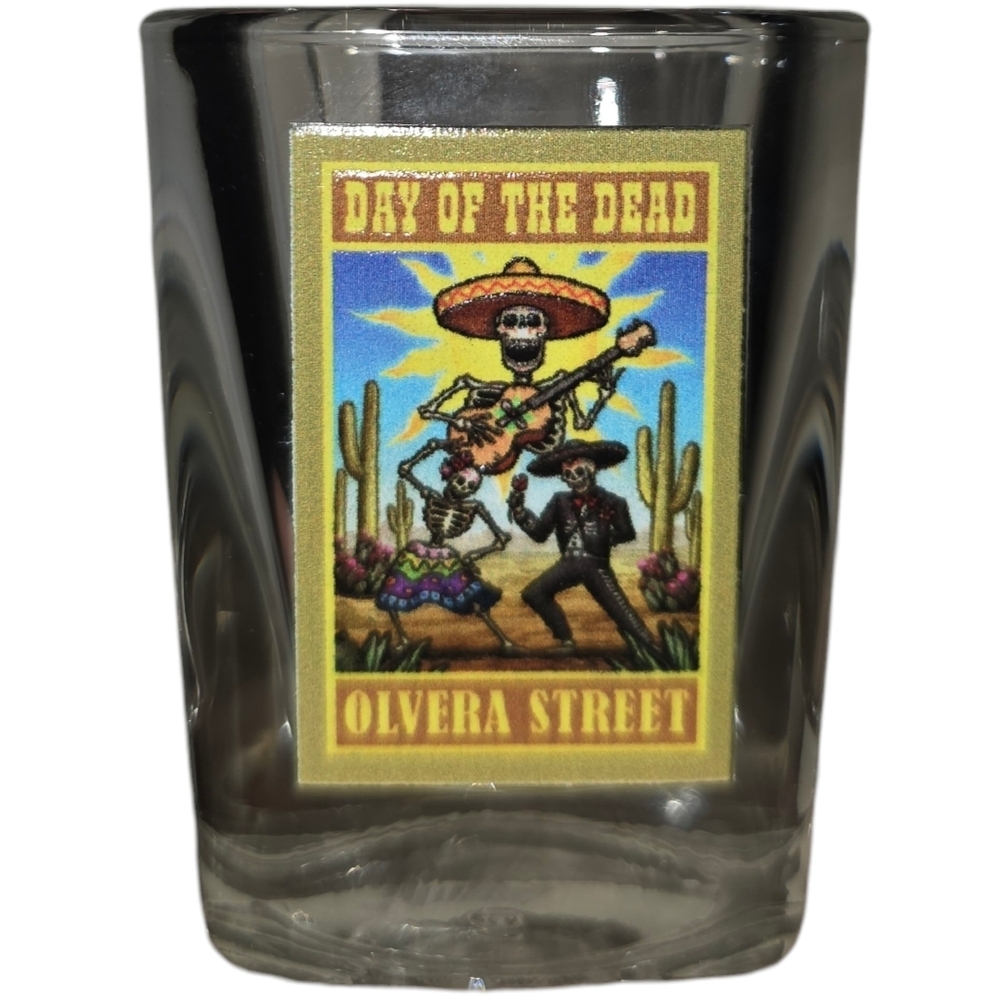 Day of the Dead Olvera Street Shot Glass